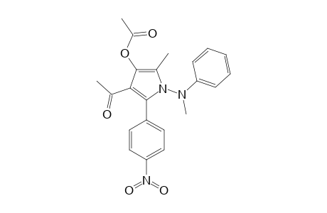 3-ACETOXY-4-ACETYL-2-METHYL-1-(METHYLPHENYLAMINO)-5-(4-NITROPHENYL)-1H-PYRROLE
