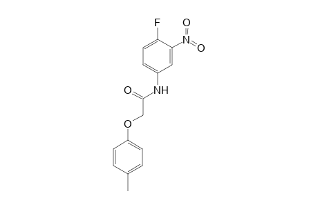 Acetamide, N-(4-fluoro-3-nitrophenyl)-2-(4-methylphenoxy)-