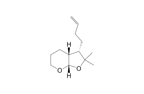 (3S,3aR,7aS)-3-(But-3-en-1-yl)-2,2-dimethylhexahydro-4H-furo[2,3-b]pyran