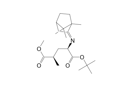 1-tert-Butyl Methyl (2R,4R*)-2-[(1R,4R)-bornylideneamino]-4-methylglutarate