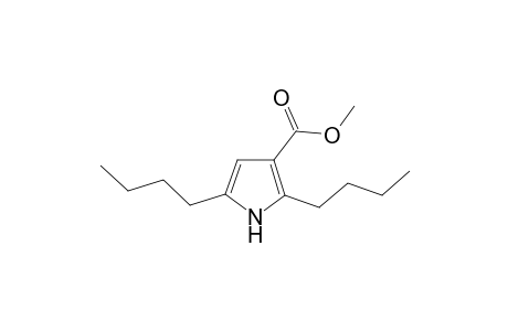 Methyl 2,5-dibutyl-1H-pyrrole-3-carboxylate