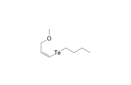 1-[(Z)-3-methoxyprop-1-enyl]tellanylbutane