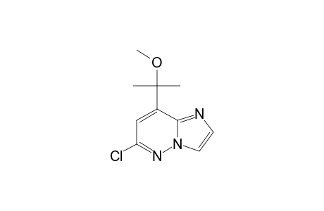 6-CHLORO-8-(1'-METHOXY-1'-METHYLETHYL)-IMIDAZO-[1.2-B]-PYRIDAZINE