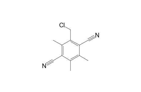 3,5,6-Trimethyl-2-chloromethyl-4-cyanobenzenonitrile