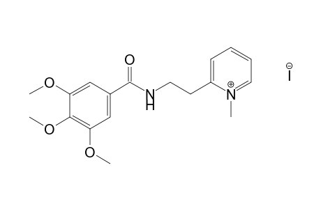 1-methyl-2-[2-(3,4,5-trimethoxybenzamido)ethyl]pyridinium iodide
