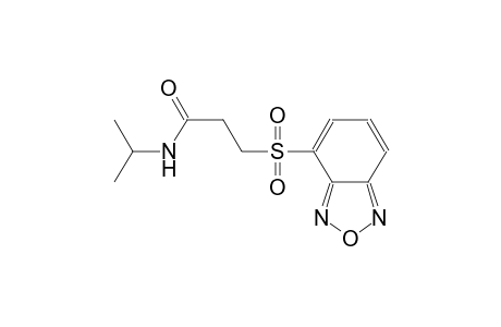propanamide, 3-(2,1,3-benzoxadiazol-4-ylsulfonyl)-N-(1-methylethyl)-