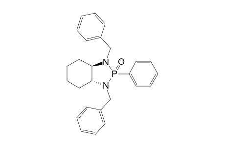 (3aR,7aR)-2-Phenyl-2,3,3a,4,5,6,7,7a-octahydro-1,3-dibenzyl-1H-1,3,2-benzodiazaphosphole-2-oxide