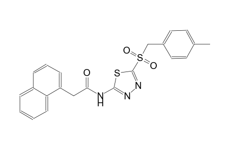 1-naphthaleneacetamide, N-[5-[[(4-methylphenyl)methyl]sulfonyl]-1,3,4-thiadiazol-2-yl]-