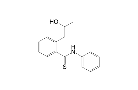 2-(2-hydroxypropyl)-N-phenylbenzenecarbothioamide