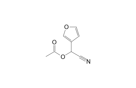 (-)-2-Acetoxy-2-(3-furyl)acetonitrile