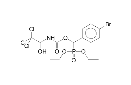 (4-BROMO-ALPHA-DIETHOXYPHOSPHORYLBENZYL)-N-(1-HYDROXY-2,2,2-TRICHLOROETHYL)CARBAMATE