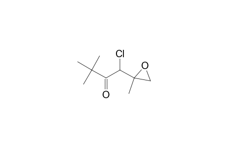 2-Butanone, 1-chloro-3,3-dimethyl-1-(2-methyloxiranyl)-