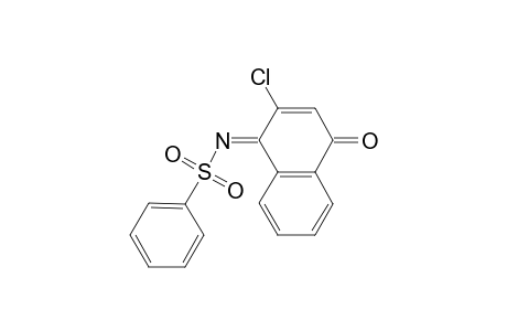 N-(Phenylsulfonylimino)-2-chloro-1,4-naphthoquinone