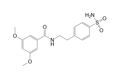 N-{2-[4-(aminosulfonyl)phenyl]ethyl}-3,5-dimethoxybenzamide