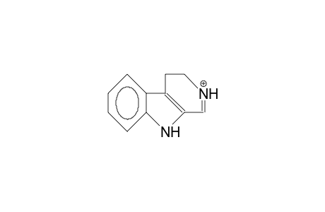 3,4-Dihydro.beta.-carbolinium cation