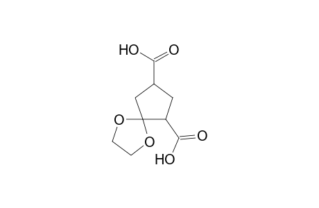 4,4-ethylenedioxycyclopentane-1,3-dicarboxylic acid