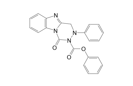 1-oxo-3-phenyl-3,4-dihydrobenzo[4,5]imidazo[1,2-d][1,2,4]triazin-2(1H)-carboxylic acid phenyl ester