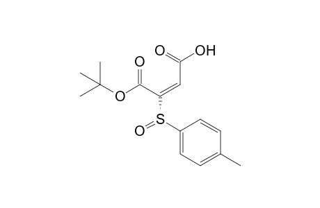 (E)-(S)-3-t-Butoxycarbonyl-3-p-tolylsulfinylpropenoic acid