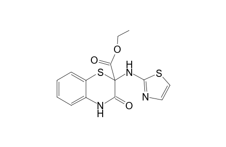 Ethyl 2-[N-(1,3-thiazol-2-yl]amono-3-oxo-3,4-dihydro-2H-1,4-benzothiazine-2-carboxylate