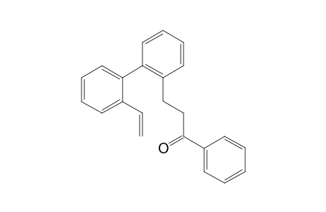 3-[2-Ethenyl-1,1'-biphenyl-2'-yl]-1-phenylpropan-1-one