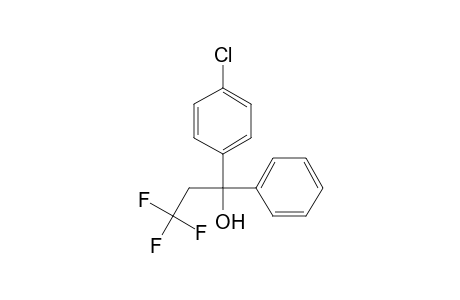 1-(4-Chlorophenyl)-3,3,3-trifluoro-1-phenylpropan-1-ol