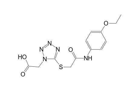 (5-{[2-(4-ethoxyanilino)-2-oxoethyl]sulfanyl}-1H-tetraazol-1-yl)acetic acid