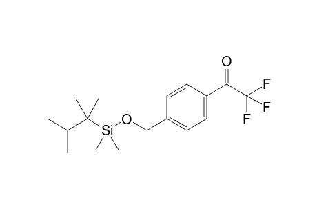 4-Trifluoroacetylbenzyl (1,1,2-trimethylpropyl)dimethylsilyl ether
