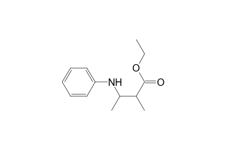 Ethyl 3-anilino-2-methylbutyrate