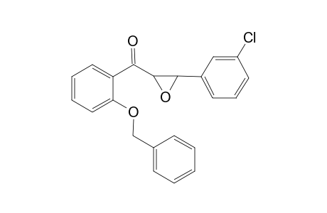 [2-(Benzyloxy)phenyl][3-(3-chlorophenyl)-2-oxiranyl]methanone