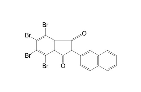 2-(2-NAPHTHYL)-4,5,6,7-TETRABROMO-1,3-INDANDIONE