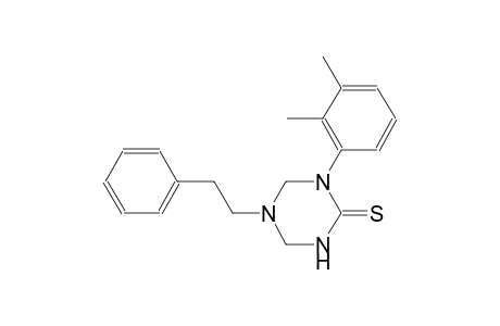 1-(2,3-dimethylphenyl)-5-(2-phenylethyl)tetrahydro-1,3,5-triazine-2(1H)-thione