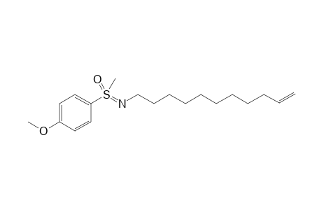 N-(11-Undecenyl)-S-(4-methoxyphenyl)-S-methyl sulfoximine