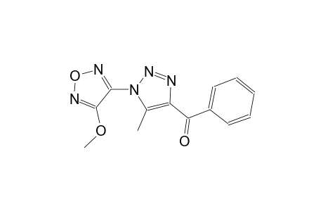 [1-(4-Methoxy-furazan-3-yl)-5-methyl-1H-[1,2,3]triazol-4-yl]-phenyl-methanone
