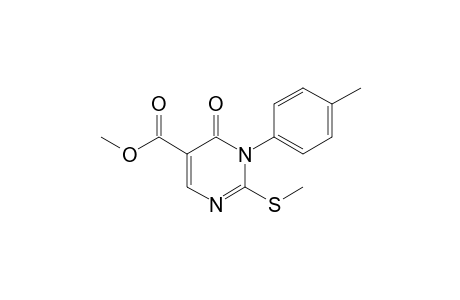 5-Methoxycarbonyl-2-methylsulfanyl-3-p-tolylpyrimidin-4(3H)-one