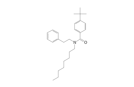 Benzamide, 4-(tert-butyl)-N-(2-phenylethyl)-N-octyl-