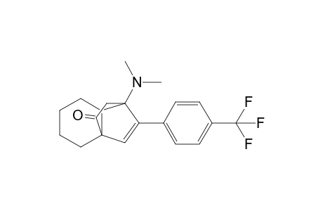 7-(Dimethylamino)-11-[4'-(trifluoromethyl)phenyl]tricyclo[5.2.2.0(1,6)]undec-10-en-9-one