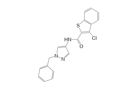N-(1-benzyl-1H-pyrazol-4-yl)-3-chloro-1-benzothiophene-2-carboxamide