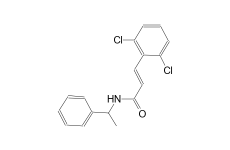 (2E)-3-(2,6-dichlorophenyl)-N-(1-phenylethyl)-2-propenamide