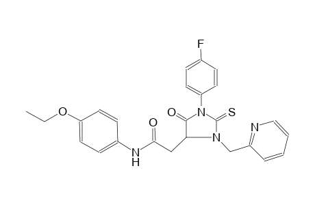 4-imidazolidineacetamide, N-(4-ethoxyphenyl)-1-(4-fluorophenyl)-5-oxo-3-(2-pyridinylmethyl)-2-thioxo-