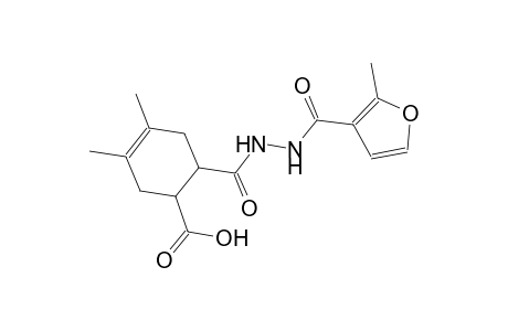 3,4-dimethyl-6-{[2-(2-methyl-3-furoyl)hydrazino]carbonyl}-3-cyclohexene-1-carboxylic acid