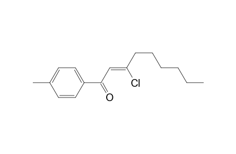 (Z)-3-Chloro-1-(4-methylphenyl)-2-nonen-1-one