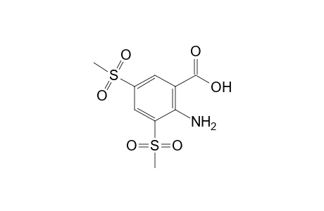 Benzoic acid, 2-amino-3,5-bis(methylsulfonyl)-