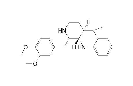 (1S,4aS,10aS)-1-(3,4-Dimethoxybenzyl)-1,2,3,4,4a,5,10,10a-octahydro-5,5-dimethylbenzo[b][1,7]naphthyridine
