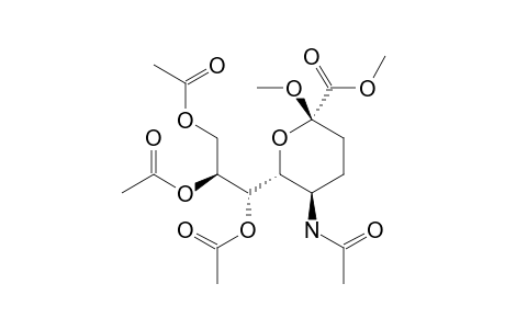 METHYL-(METHYL-5-ACETAMIDO-7,8,9-TRI-O-ACETYL-3,4,5-TRIDEOXY-BETA-D-MANNO-NON-2-ULOPYRANOSID)-ONATE