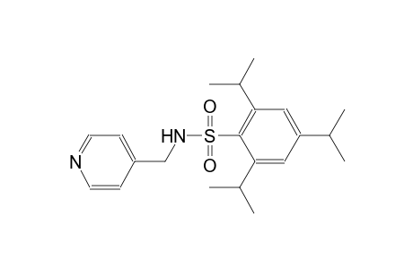 2,4,6-triisopropyl-N-(4-pyridinylmethyl)benzenesulfonamide