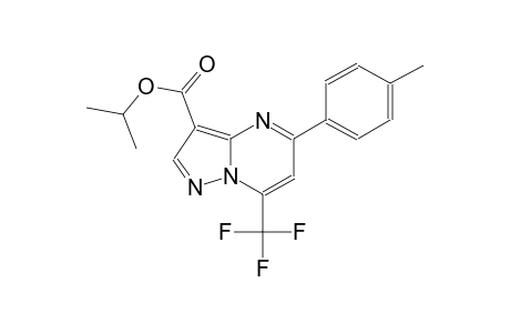 isopropyl 5-(4-methylphenyl)-7-(trifluoromethyl)pyrazolo[1,5-a]pyrimidine-3-carboxylate
