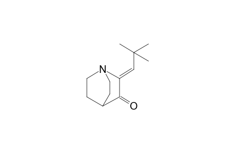 2-(2,2-Dimethylpropylidene)-1-azabicyclo[2.2.2]octane-3-one