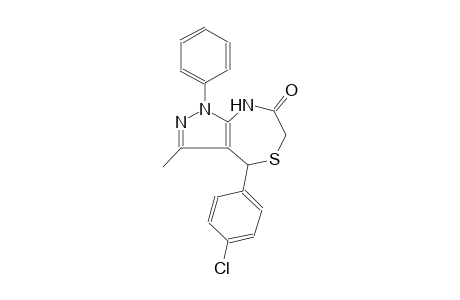 1H-pyrazolo[3,4-e][1,4]thiazepin-7(6H)-one, 4-(4-chlorophenyl)-4,8-dihydro-3-methyl-1-phenyl-