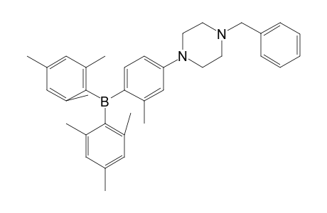 Piperazine, 1-[4-[bis(2,4,6-trimethylphenyl)boryl]-3-methylphenyl]-4-(phenylmethyl)-