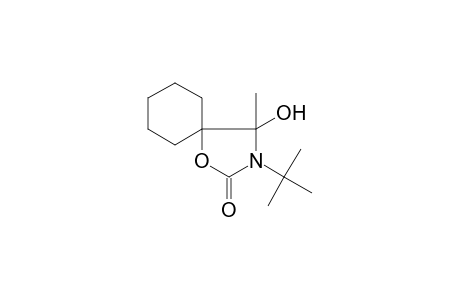 3-tert-Butyl-4-hydroxy-4-methyl-1-oxa-3-azaspiro[4.5]decan-2-one